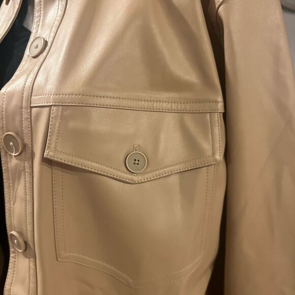 NWT L*Space‎ women's Echo vegan leather jacket size small - Picture 9 of 10